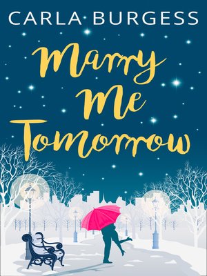 cover image of Marry Me Tomorrow